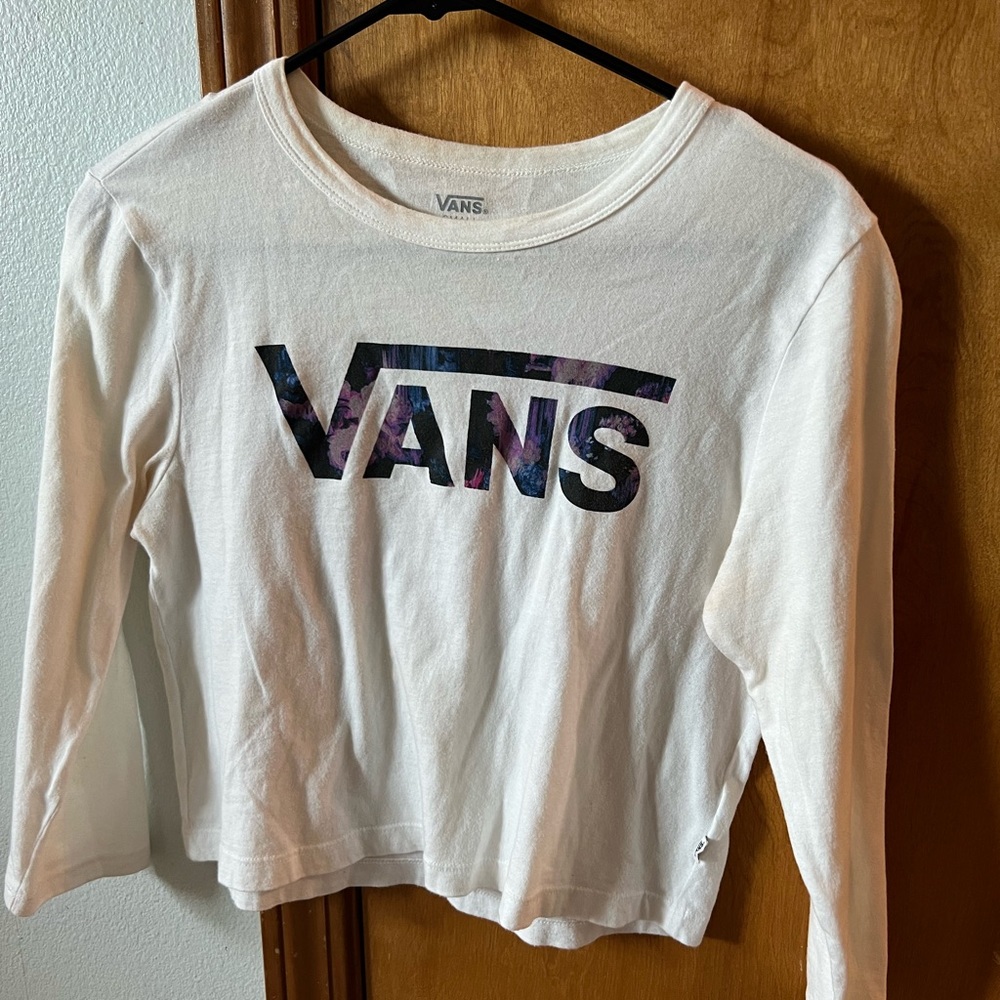 Vans small cropped mid length sleeve